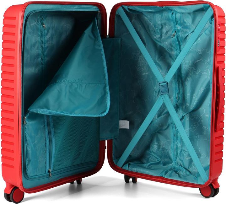 Actual product image Benzi 5820 4 Rollen Kofferset 3-teilig (191 l)