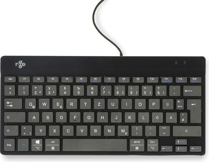 Actual product image R-Go Tools Tools Compact Break Keyboard (DE, Cable)