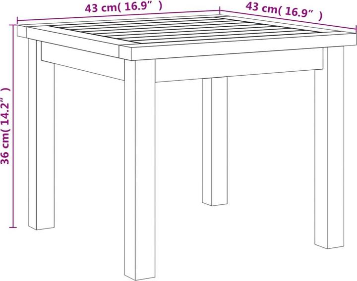 Produktbild vidaXL Bistro Set