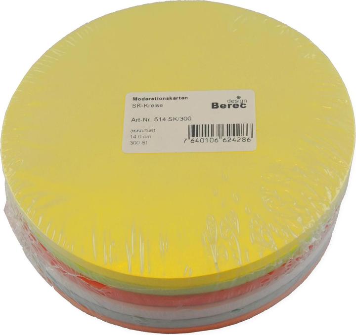 Produktbild Berec Selbstklebende Moderationskarten