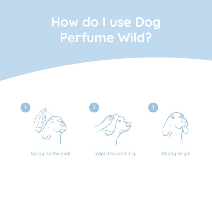 Actual product image Greenfields Perfume Wild (Dog, 100 ml)