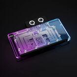 Actual product image Alphacool WAK Core RX 9070 XT Swift + Quicksilver mit Backplate