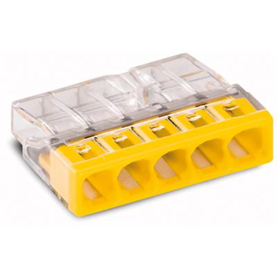 Productafbeelding Wago 5 Geleiders Compacte Drukdraadconnector