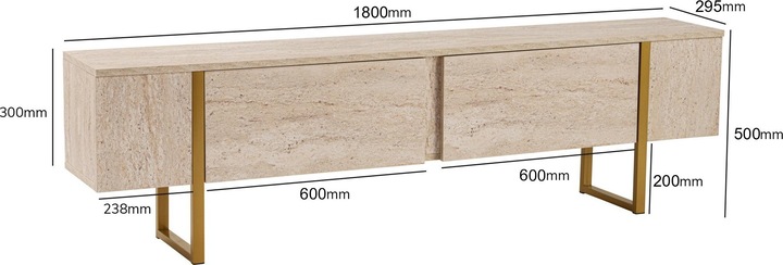 Actual product image Skye Decor Serenn (180 x 45 x 30 cm)