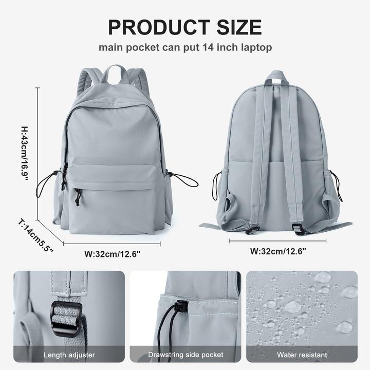 Produktbild Only-Bags.Store Schulrucksack, lässige Reiseschultaschen Laptop Rucksack Leichter Rucksack