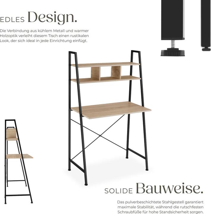 Immagine prodotto tectake Exeter (85,5 x 46,5 x 140 cm)