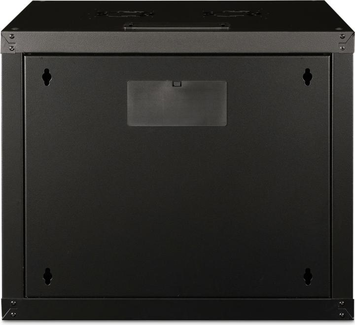 Actual product image Digitus DN-19 09U-6/6-SW Wall cabinet black (9 RU, 19 inch rack)