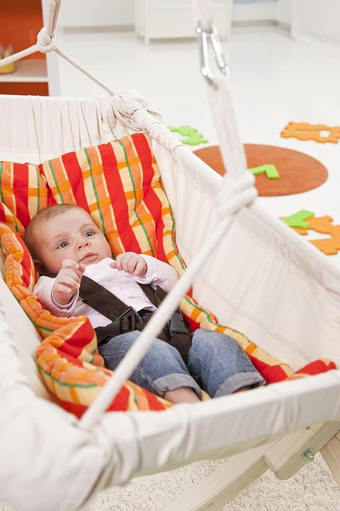 Actual product image Amazonas Hammock insert "SUNNY" check red