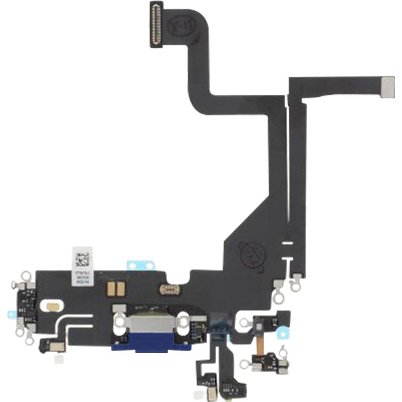 Clappio Ersatzteil Lightning Ladebuchse (iPhone 13 Pro), Mobilgerät Ersatzteile, Blau