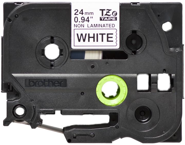 Produktbild Brother TZeN251 unlaminiertes Klebeband (2.40 cm, Weiss)