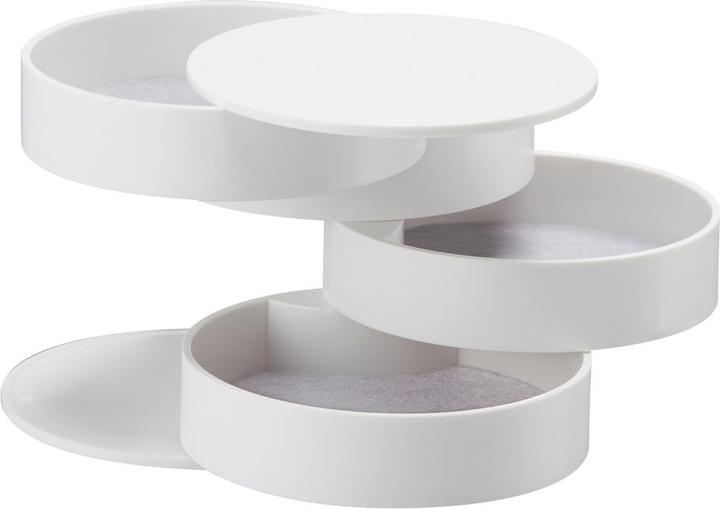 Actual product image Yamazaki 4-tier TOWER jewellery box