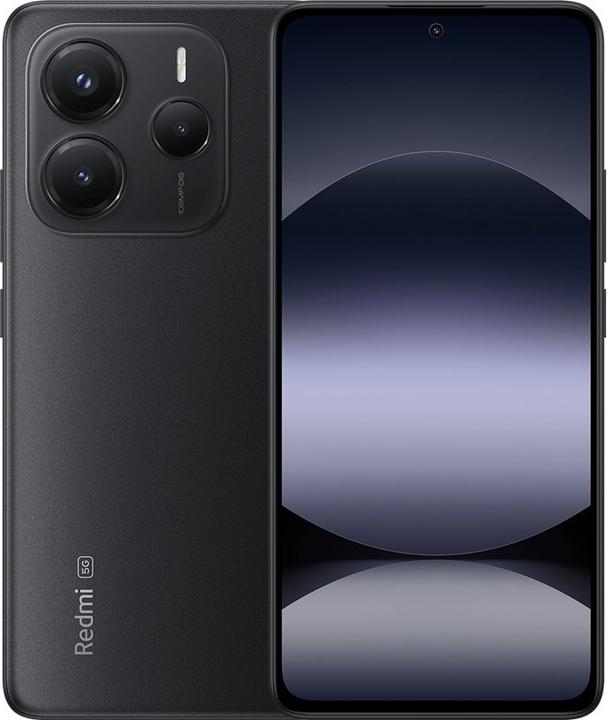 Produktbild Xiaomi Redmi Note 14 5G (256 GB, Midnight Black, 6.67", Hybrid Dual SIM, 5G)