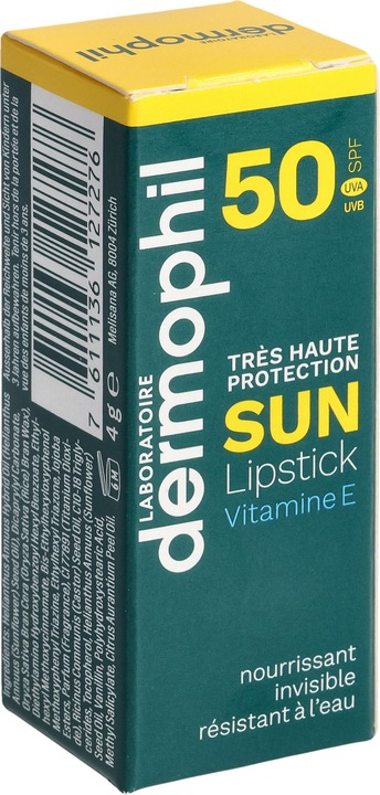 Image du produit Dermophil Rouge à lèvres solaire (Roll-on, 4 ml)