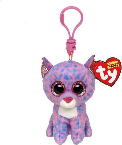 Actual product image Ty Beanie Boo's Clip Cassidy Cat (10 cm)