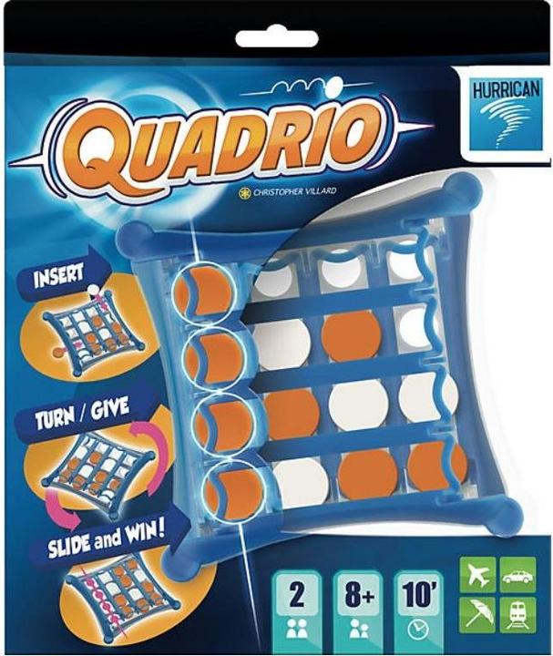 Produktbild Swissgames-Spiele Gesellschaftsspiel Quadrio (Englisch, 2 Spieler)