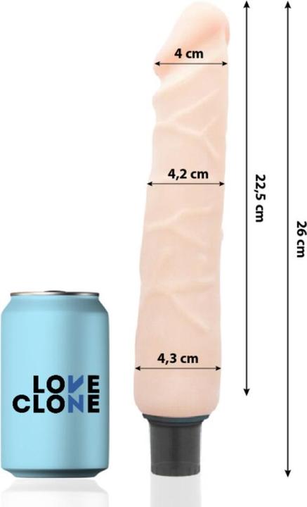 Produktbild Love Clone Loveclone Jansen Selbstschmiervibrator 26cm