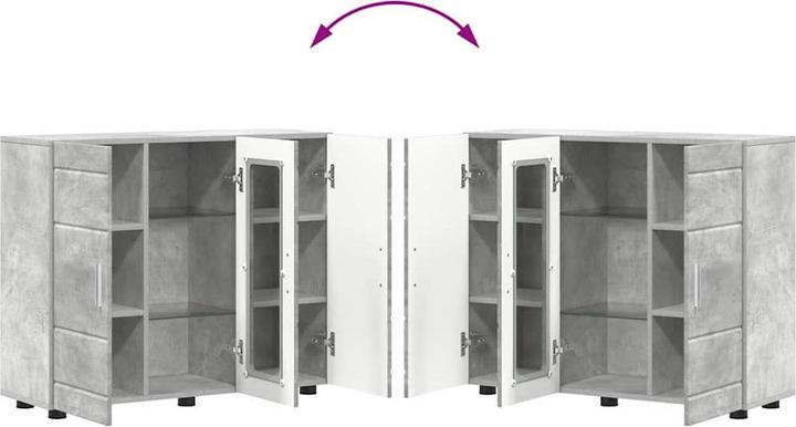 Produktbild vidaXL Holzschrank (30.50 x 30.50 x 73 cm)