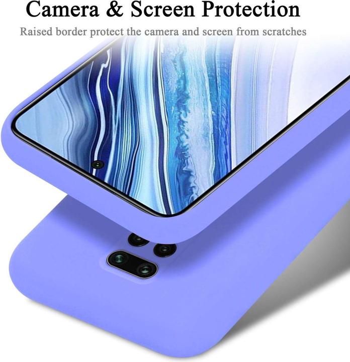 Actual product image Cadorabo Coque pour Xiaomi RedMi NOTE 9 PRO / NOTE 9S TPU Liquid Silicone Case (Xiaomi Redmi Note 9 Pro, Xiaomi Redmi Note 9S)