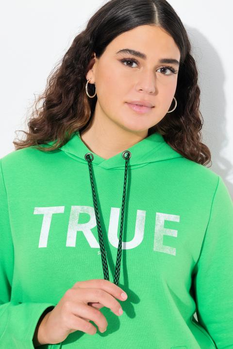 Produktbild Ulla Popken Hoodie, True, Kapuze, Kordel, Taschen, Langarm (42, 44)
