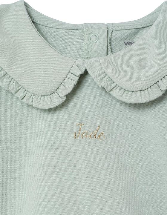 Produktbild Vertbaudet MÃ¤dchen Baby Shirt Bubikragen mit RÃ¼schen (62)