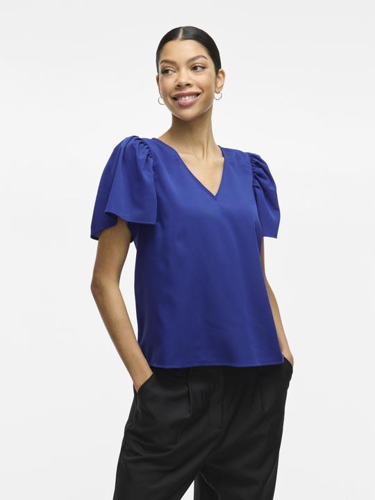 Produktbild Vila V-Ausschnitt Oberteil mit kurzen Ärmeln (42)