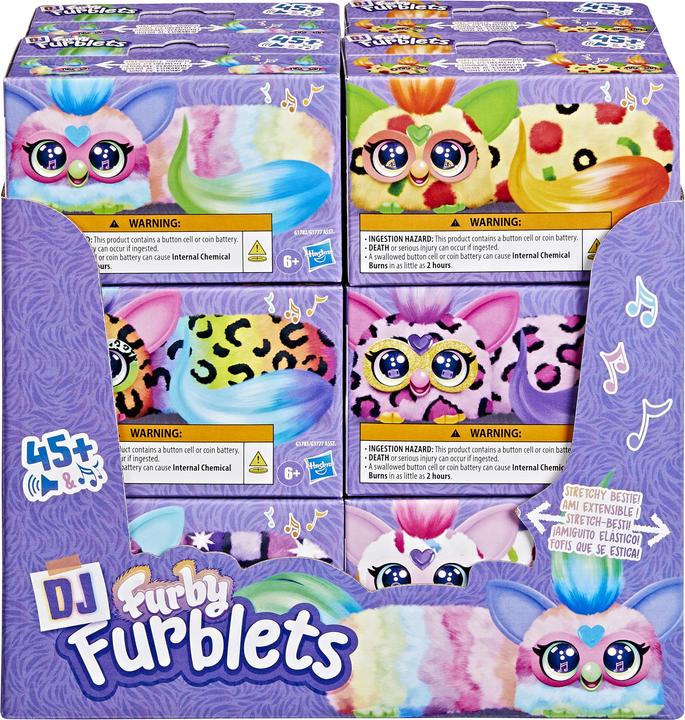Produktbild Furby FUR Dj Furblets Sort. (12 cm)