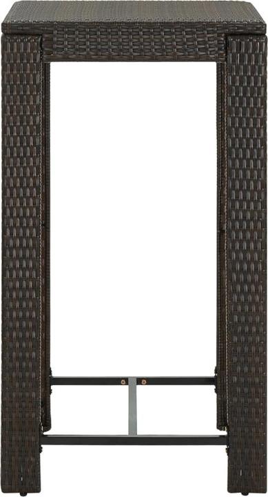 Actual product image vidaXL Bartisch (60.50 x 60.50 x 110.50 cm)