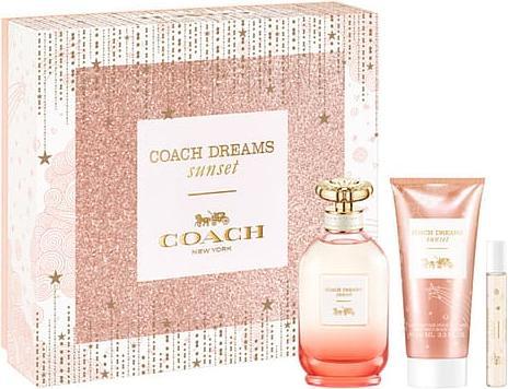 Produktbild Coach Dreams Sunset EDP 90 ml + EDP 7,5 ml + Body Lotion 100 ml - Giftset (Parfum Set)