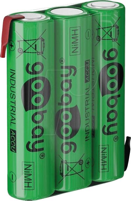 Image du produit Goobay 3x AAA (Micro) (1 pcs, AAA, 800 mAh)