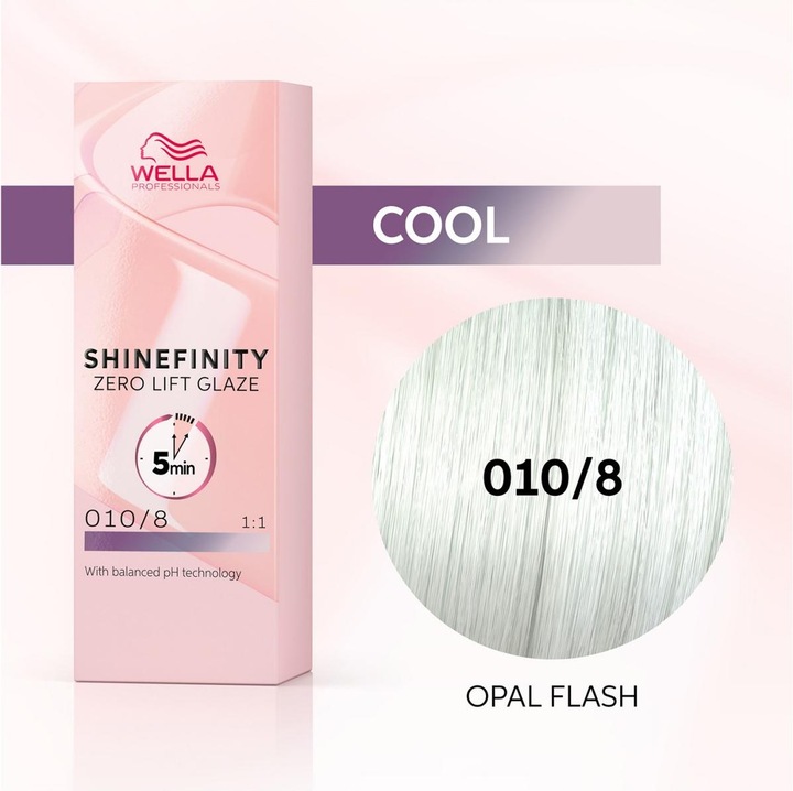 Image du produit Wella Professionals Shinefinity Zero Lift Glaze (10, 8 Flash opale)