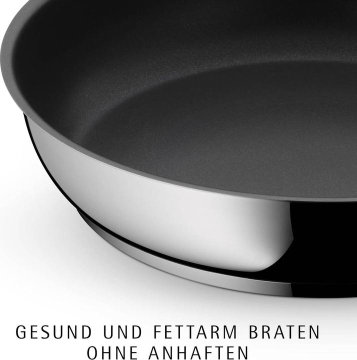 Productafbeelding WMF Devil Pfannen-Set 2-teilig (24 cm, Kookpotten en pannenset, Roestvrij staal)