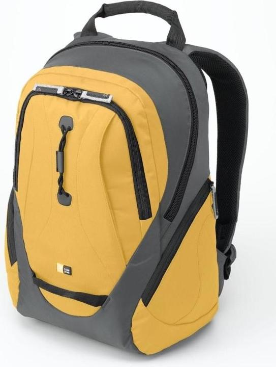 Actual product image Caselogic Lightweight Sport Backpack Gray/Yellow, Backpack case, 39.1 cm (15.4")