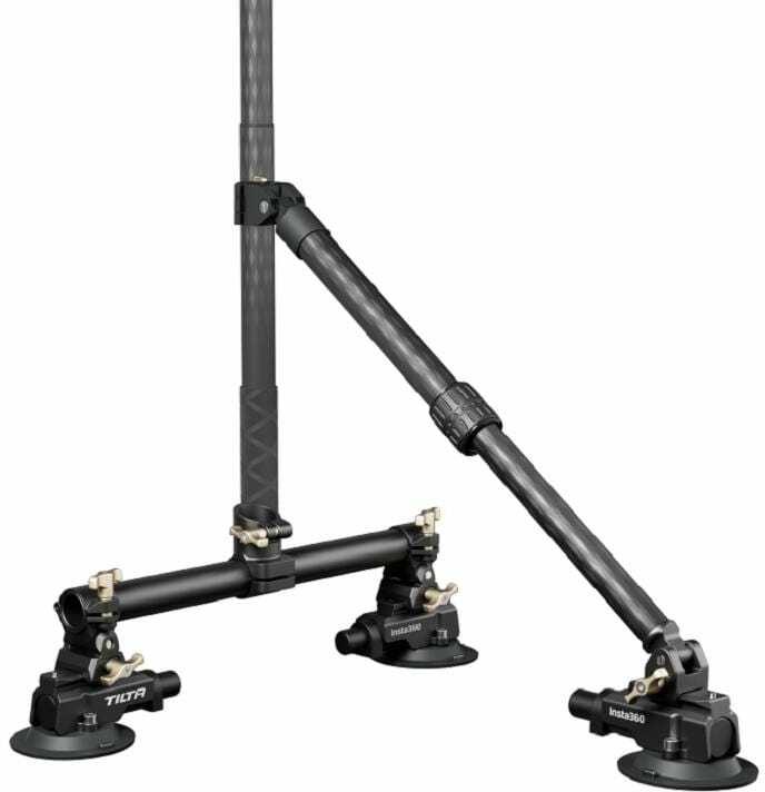 Insta360 Triple suction cup trolley holder (Go 3, x3, One RS, GO 2, One X2, One R)