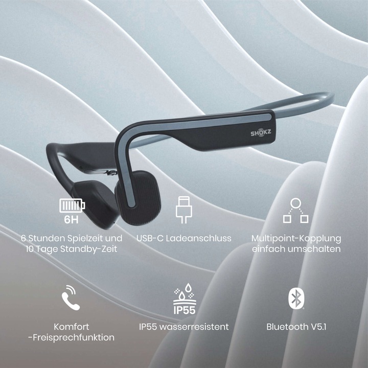 Actual product image Shokz OpenMove (ANC, 6 h, Wireless)