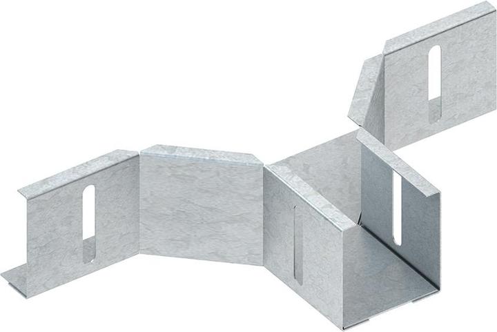 Actual product image Niedax NIE RTAK 50.050 F attachment T-piece, 50x52 mm hot-dip galvanised (5.20 cm)