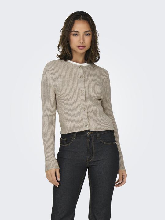 Produktbild Only Normal geschnitten Rundhals Strickjacke Strickjacke (S)