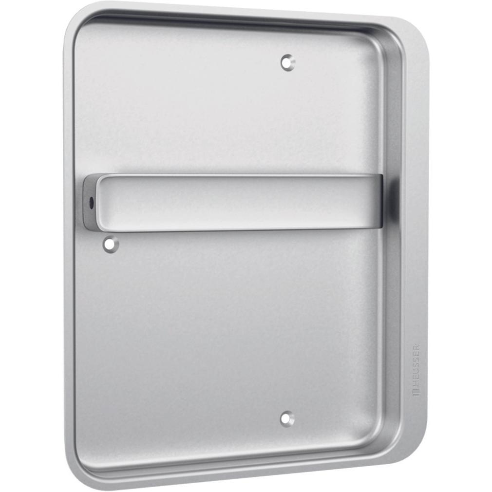 Heusser, Türgriff + Fenstergriff, Einlass-Flachdrücker Serie 9 (Türgriff)