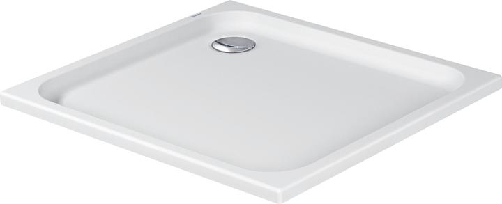 Produktbild Duravit Duschwanne D-Code 1000 x 900 x 85 mm wei glatt 720107000000000