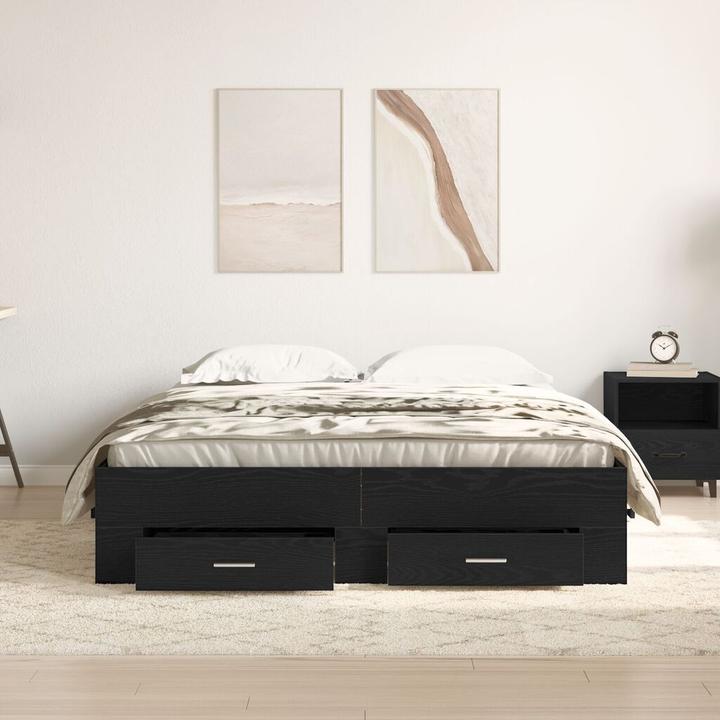 Image du produit vidaXL Rustikales Bett (140 x 200 cm)