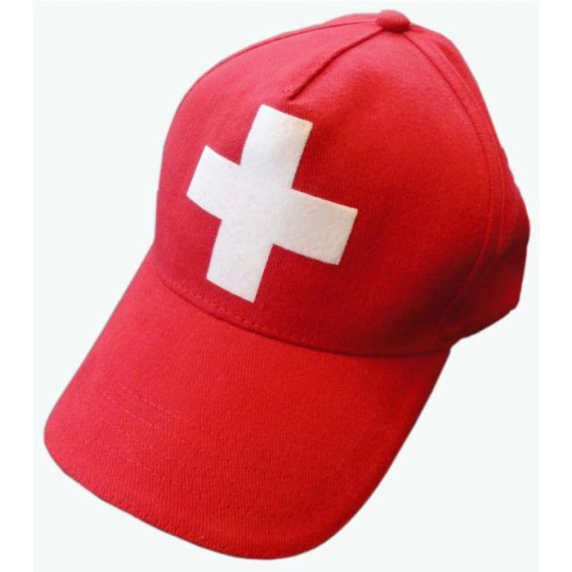 Actual product image CreaDiva Cap Schweizerkreuz