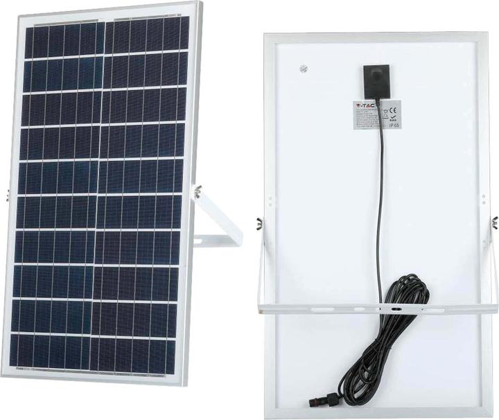 Immagine prodotto V-TAC VT-8576 - Proiettore a LED con pannello solare 35 W 4000K (2450 lm, IP65)