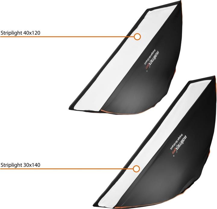 Produktbild Walimex pro pro Studio Line Striplight QA 40x120cm mit Softboxadapter (Softbox, 40 cm)