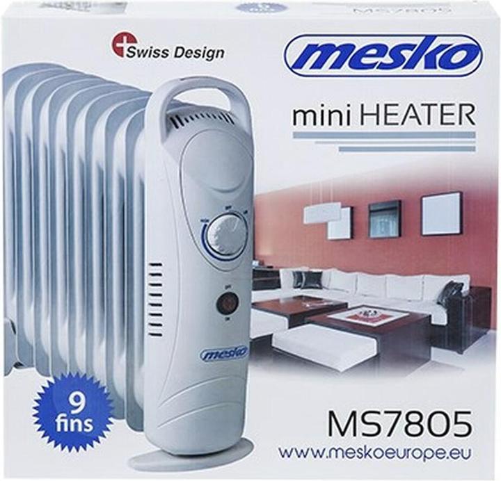 Produktbild Mesko MS7805 Elektrische Raumheizung Indoor ÖlHeizlüfter (1000 W)