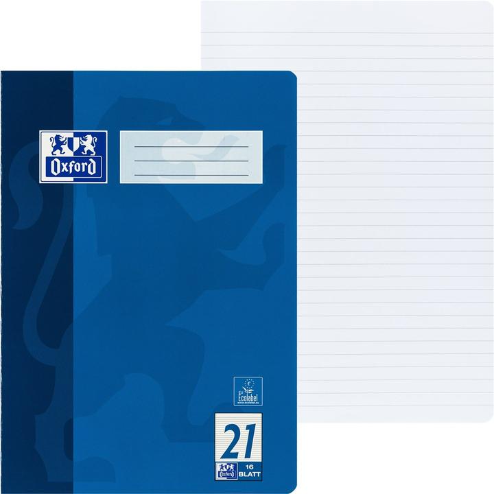 Actual product image Oxford Schulheft (A4, Lined)