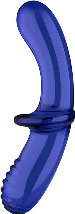 Image du produit Satisfyer Double Gode En Cristal Bleu