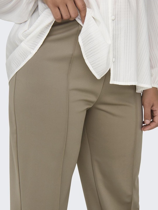 Actual product image Only Straight cut high waist curve trousers Trousers (46)