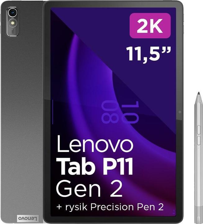 Actual product image Lenovo Tab P11 Gen 2 (WLAN only, 11.50", 128 GB, storm grey)