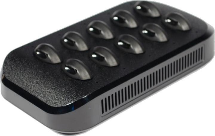 Actual product image Trident Communication Technology Trident ModCom 1 Ten-Bay Charger, Multi Country