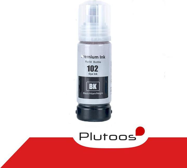 Produktbild Plutoos Epson 102 Ecotank Patrone XXL kompatibel, 4erFarbset