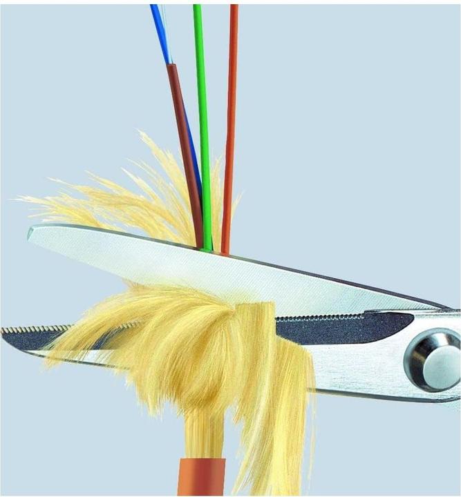 Actual product image Knipex Shears (160 mm)